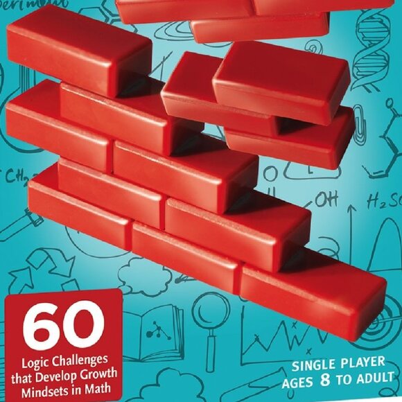 ThinkFun Brick Logic STEM Brainteaser 3D Puzzle Game RARE - Picture 3 of 12